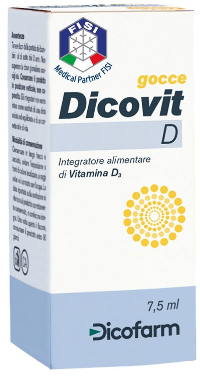 DICOVIT D VITAMINA D3 7,5 ML